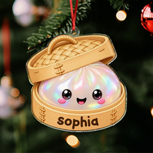Load image into Gallery viewer, Personalized Acrylic Dim Sum Ornament Gift for Family &amp; Friends
