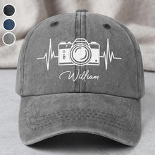 Load image into Gallery viewer, Personalized Classic Tee Photography Heartbeat Gift for Him/Her
