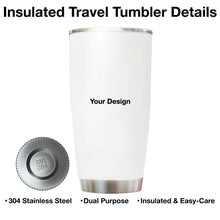 Load image into Gallery viewer, Personalized Insulated Travel Tumbler Viking Axes Gift for Coffee Lovers
