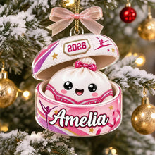 Load image into Gallery viewer, Personalized Acrylic Gymnast Ornament Gift for Daughter, Niece, Christmas
