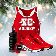 Load image into Gallery viewer, Personalized Acrylic Ornament for Runners Custom Sports Gift
