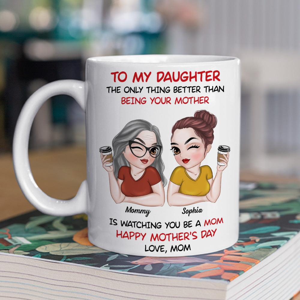 Personalized Mother's Day Mug for Daughter - Sentimental Gift from Mom Cup MagicInPrints
