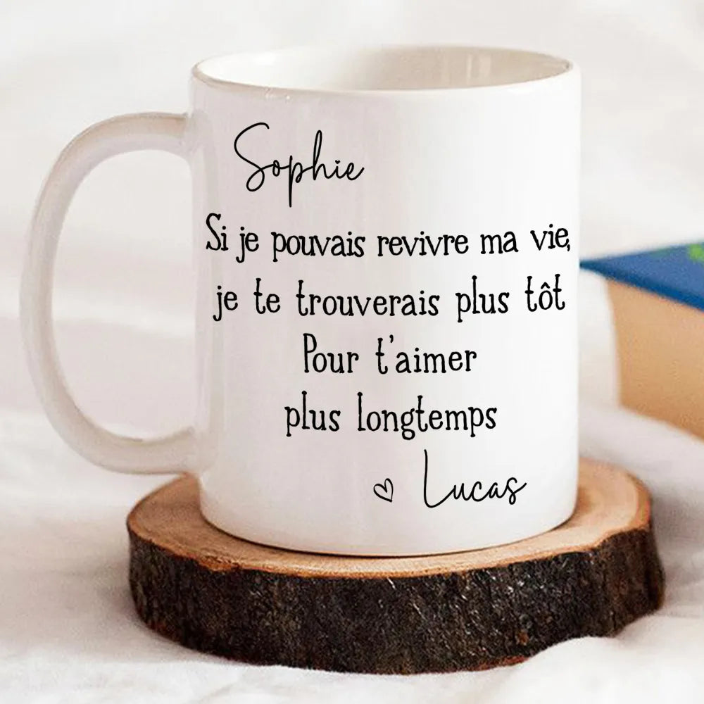 Personalized Romantic Mug for Couples - Sentimental Gift for Anniversaries Cup MagicInPrints