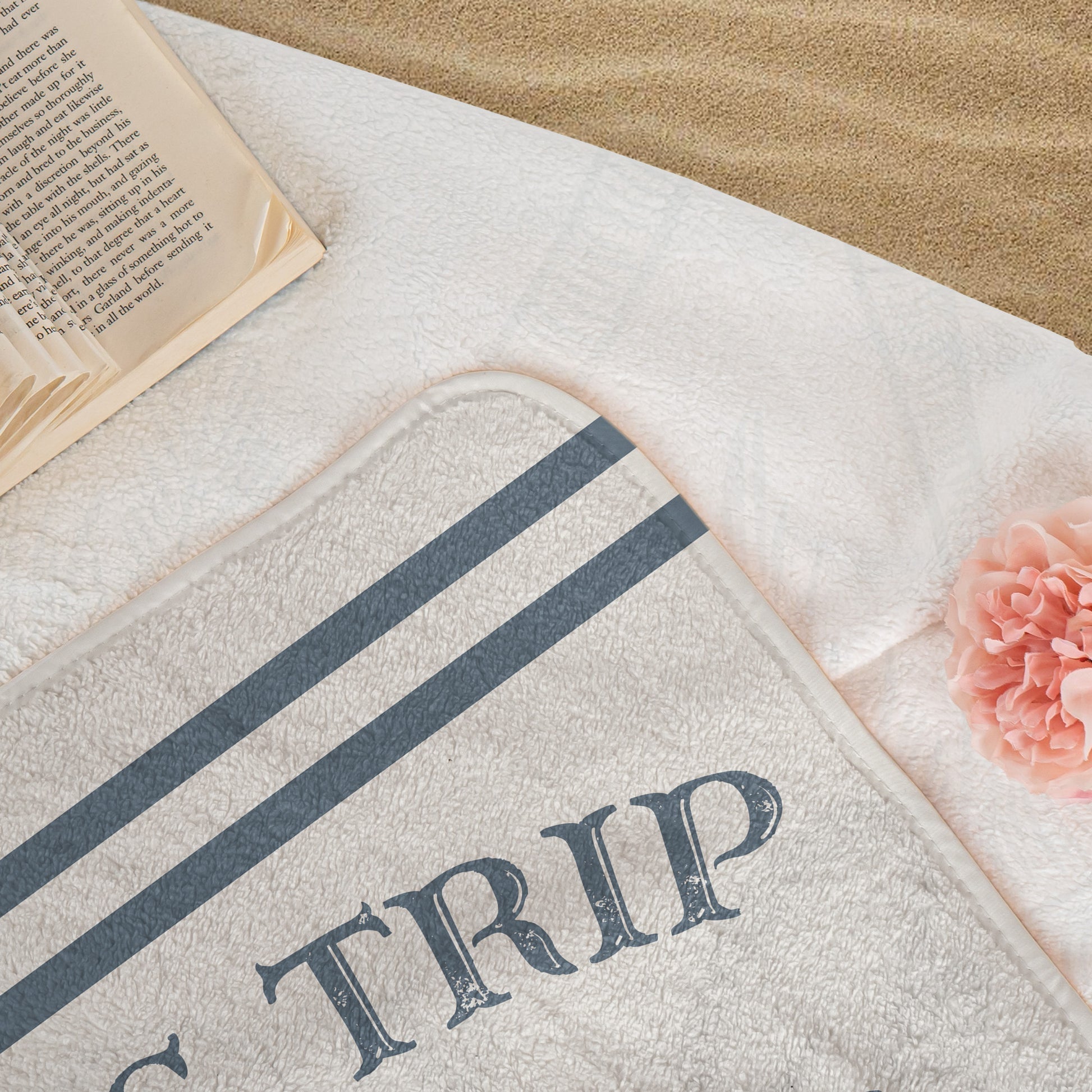 Custom Beach Towels for Friends and Family Trips 2026 - Personalized Vacation Souvenirs Beachwear MagicInPrints