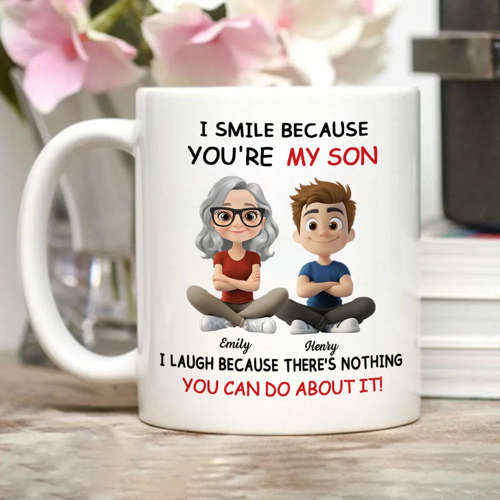 Personalized Funny Coffee Mug for Son - Sentimental Gift for Mother's Day Cup MagicInPrints