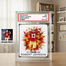 Load image into Gallery viewer, Personalized Acrylic Block Plaque Custom Football Keepsake Gift for Players
