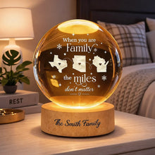 Load image into Gallery viewer, Personalized Globe Lamp Creative Keepsake Gift for Family
