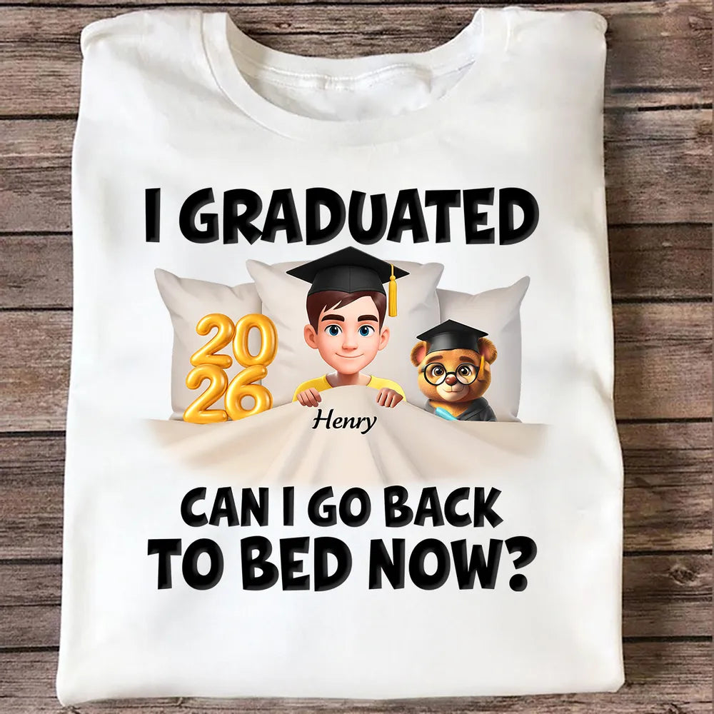 Personalized Graduation Sweatshirt for Graduates - Class of 2026 Humor Cloth MagicInPrints