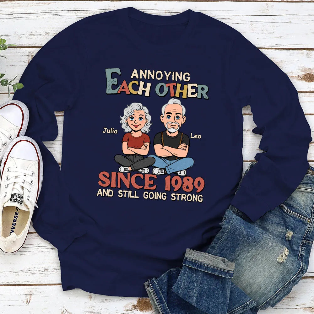 Personalized Anniversary T-Shirt for Couples - Funny Gift Since 1989 Cloth MagicInPrints