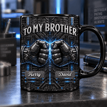 Load image into Gallery viewer, Personalized Full Color Mug Custom Name Gift for Brother
