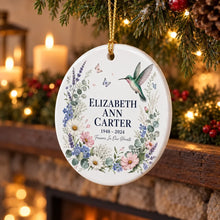 Load image into Gallery viewer, Personalized Memorial Ornament Custom Name Gift for Loved Ones
