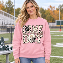 Load image into Gallery viewer, Personalized Game Day Sweatshirt Custom Name &amp; Number Football Gift for Fan
