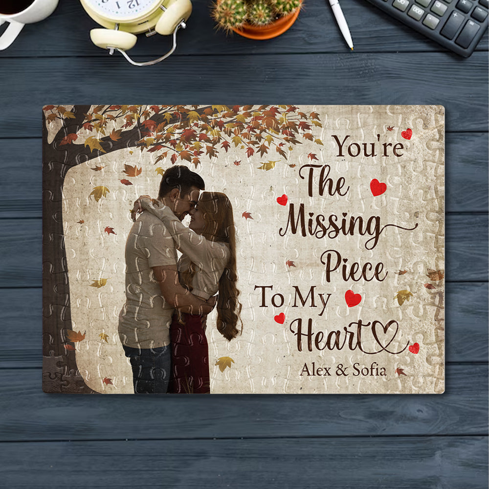 Personalized Jigsaw Puzzle for Couples - Unique Valentine's Day Gifts Jigsaw Puzzles PopCulturePrints