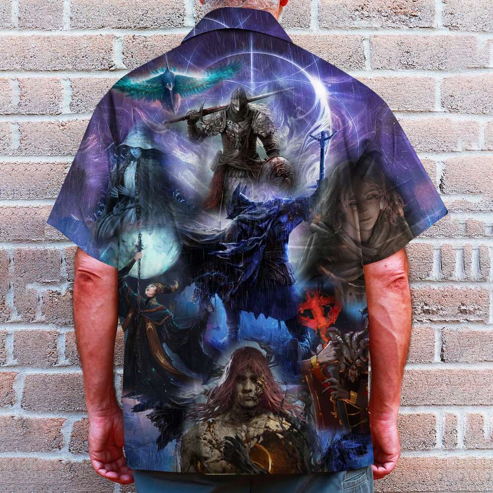 Elden Ring Nightreign Hawaiian Shirt - Perfect Gift for Game Fans Hawaiian Shirts PopCulturePrints