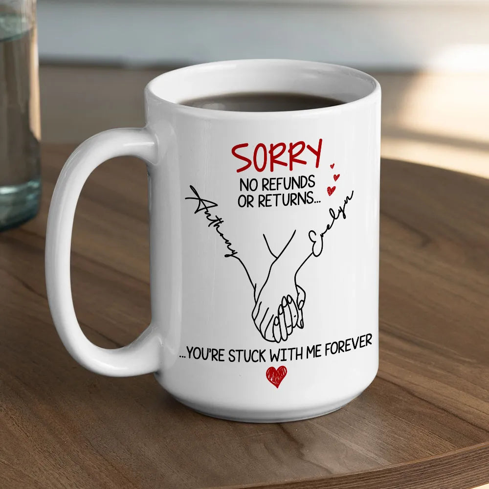 Personalized Couples Mug for Lovers - Sentimental Gift for Anniversaries Cup MagicInPrints