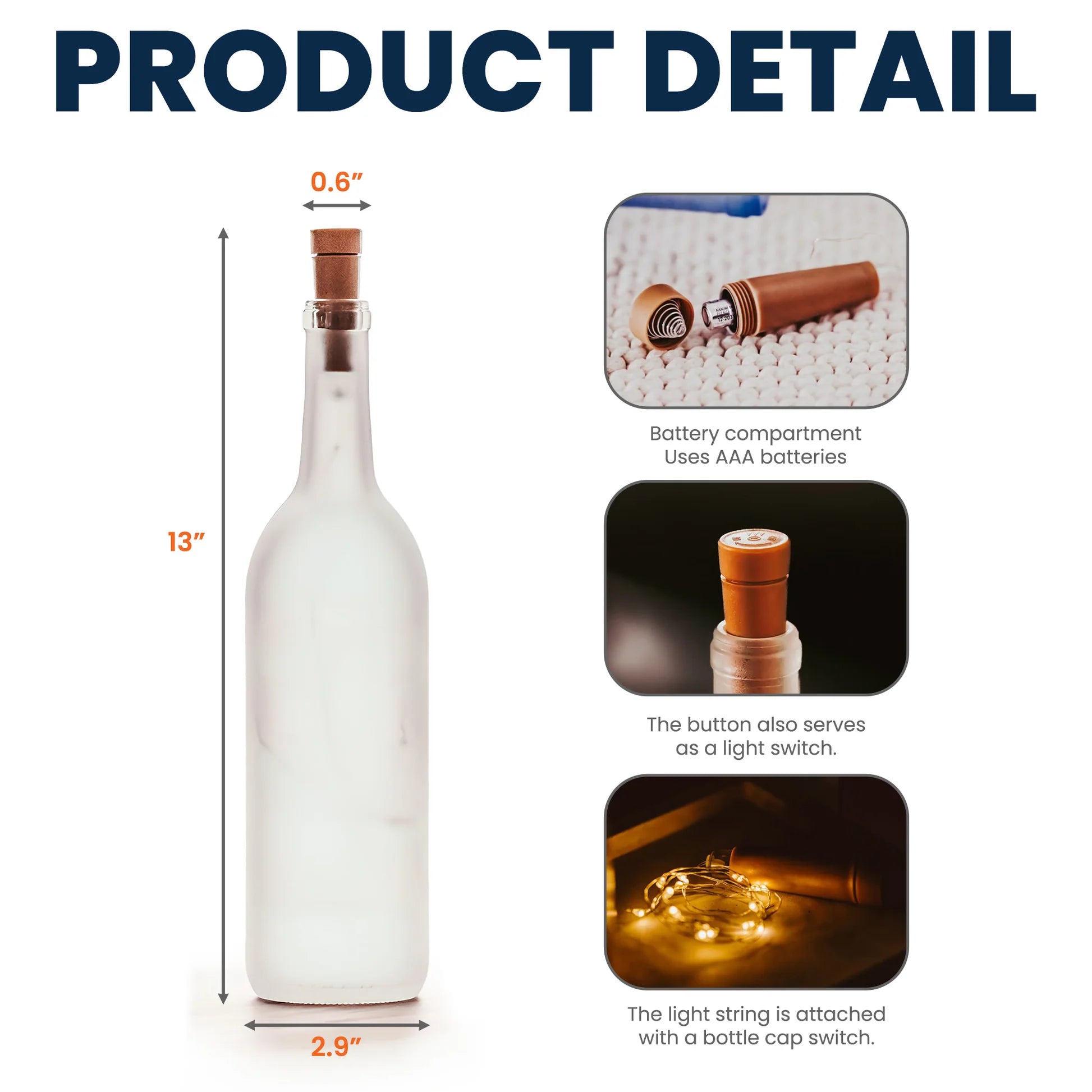 Customized LED Wine Bottle Lamp for Couples - Romantic Gift for Valentine's Day Lamp MagicInPrints