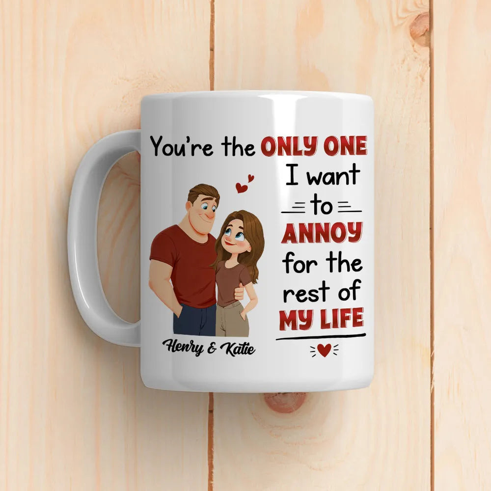 Personalized Couple Mug for Partner - Romantic Gift for Anniversaries Cup MagicInPrints