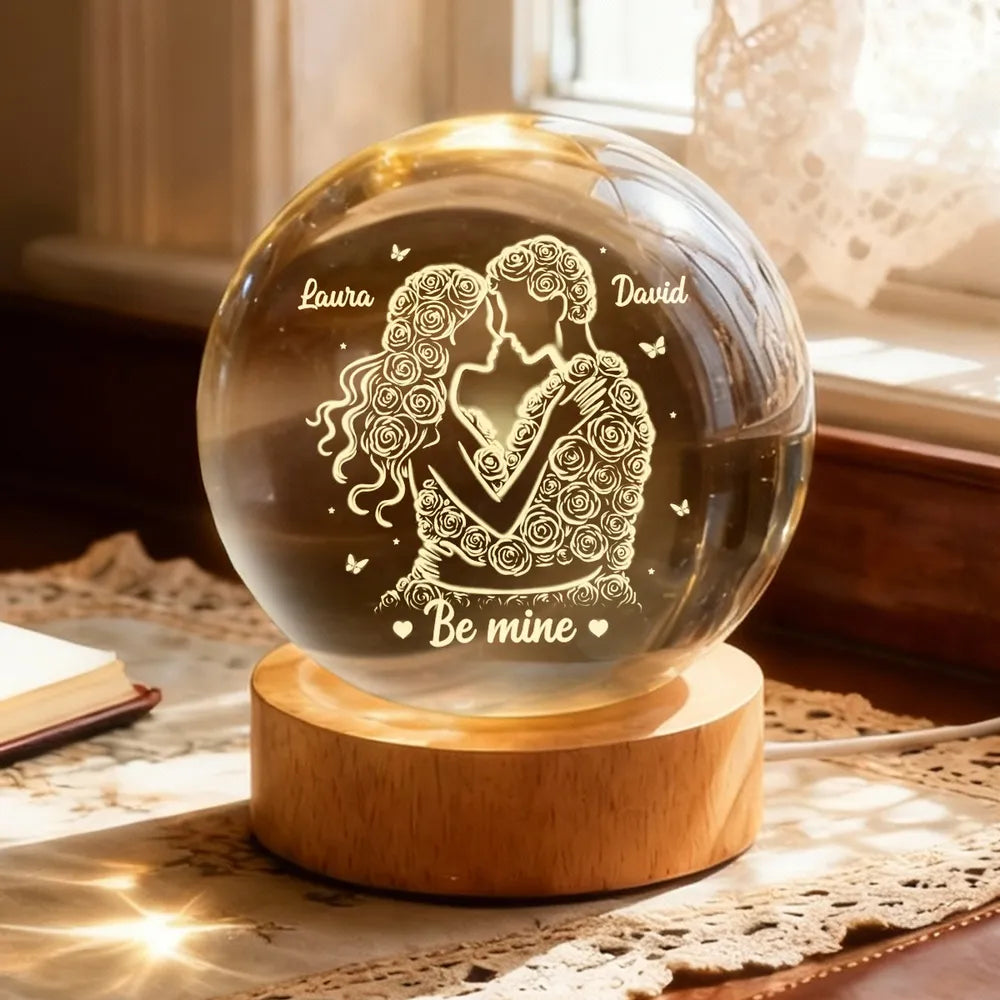 Personalized LED Night Light for Couples - Romantic Gift for Anniversaries Lamp MagicInPrints