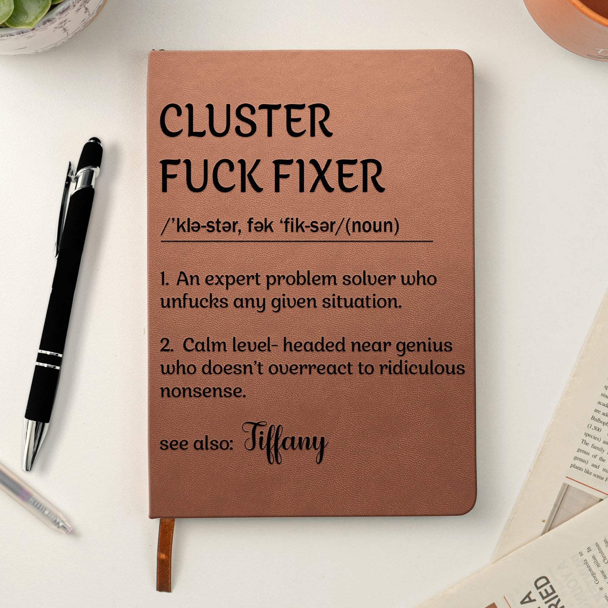 Funny Definition Notebooks for Professionals - Humorous Gift Set Stationery MagicInPrints