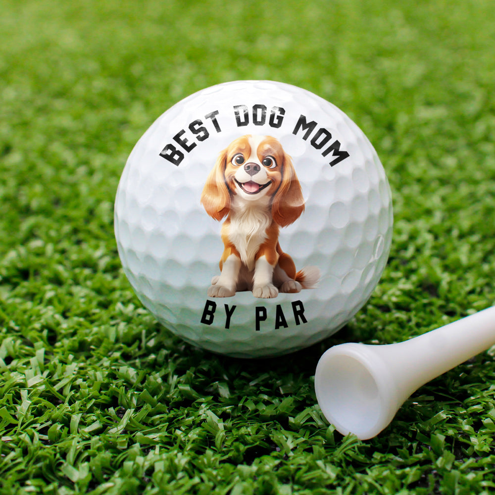 Personalized Golf Ball for Dog Lovers - Best Dog Dad Gift Sports MagicInPrints