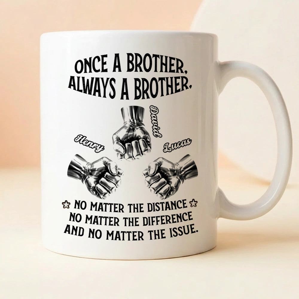 Personalized Brother Mug for Men - Friendship Gift Cup MagicInPrints