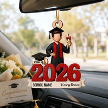 Load image into Gallery viewer, Personalized Graduation Wooden Ornament Gift for Daughter
