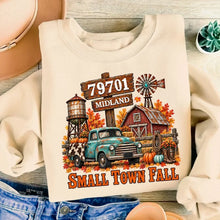 Load image into Gallery viewer, Personalized Sweatshirt Rustic Fall Scene Gift for Mom
