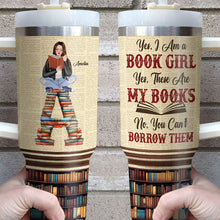 Load image into Gallery viewer, Personalized Tumbler for Book Lovers - Customizable Gift for Readers Tumbler Cup PopCulturePrints
