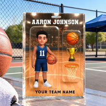 Load image into Gallery viewer, Personalized Basketball Acrylic Block Plaque Gift for Son

