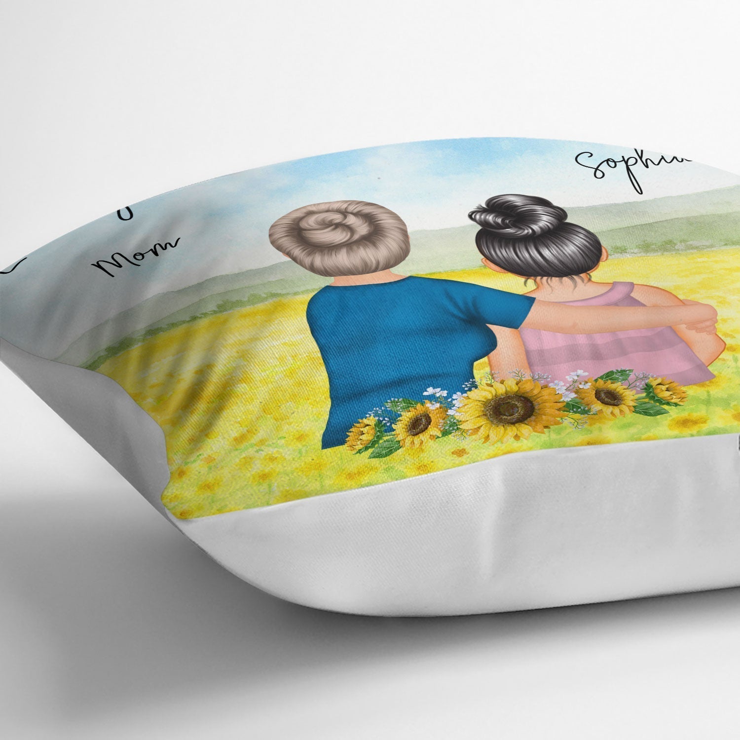 Personalized Mother Daughter Pillow - Sentimental Gift for Mother's Day Pillow MagicInPrints