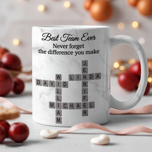 Personalized Team Mug for Coworkers - Appreciation Gift Cup MagicInPrints
