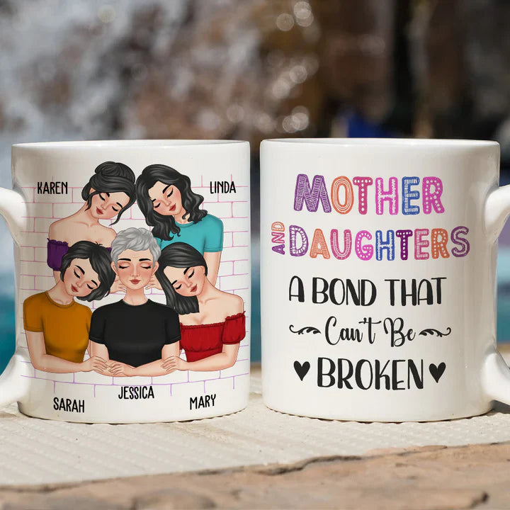 Personalized Mother and Daughters Mug - Sentimental Gift for Mother's Day Cup MagicInPrints