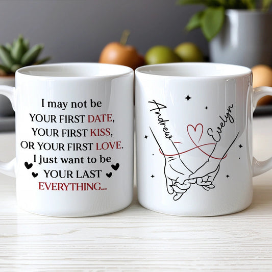 Personalized Romantic Couple Mugs - Custom Names & Love Quote Cup MagicInPrints