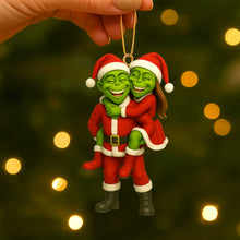 Load image into Gallery viewer, Funny Custom Photo Gifts For Family Christmas Acrylic Ornament Ornament MagicInPrints
