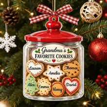 Load image into Gallery viewer, Personalized Acrylic Christmas Ornament for Grandma Gift
