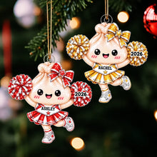 Load image into Gallery viewer, Personalized Cheerleader Acrylic Ornament Custom Gift for Daughter
