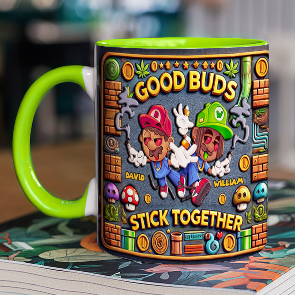Personalized Good Buds Mug for Friends Coffee Mug PopCulturePrints