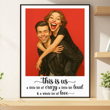 Load image into Gallery viewer, Cherish Every Moment: Custom Caricature Canvas Print for Couples

