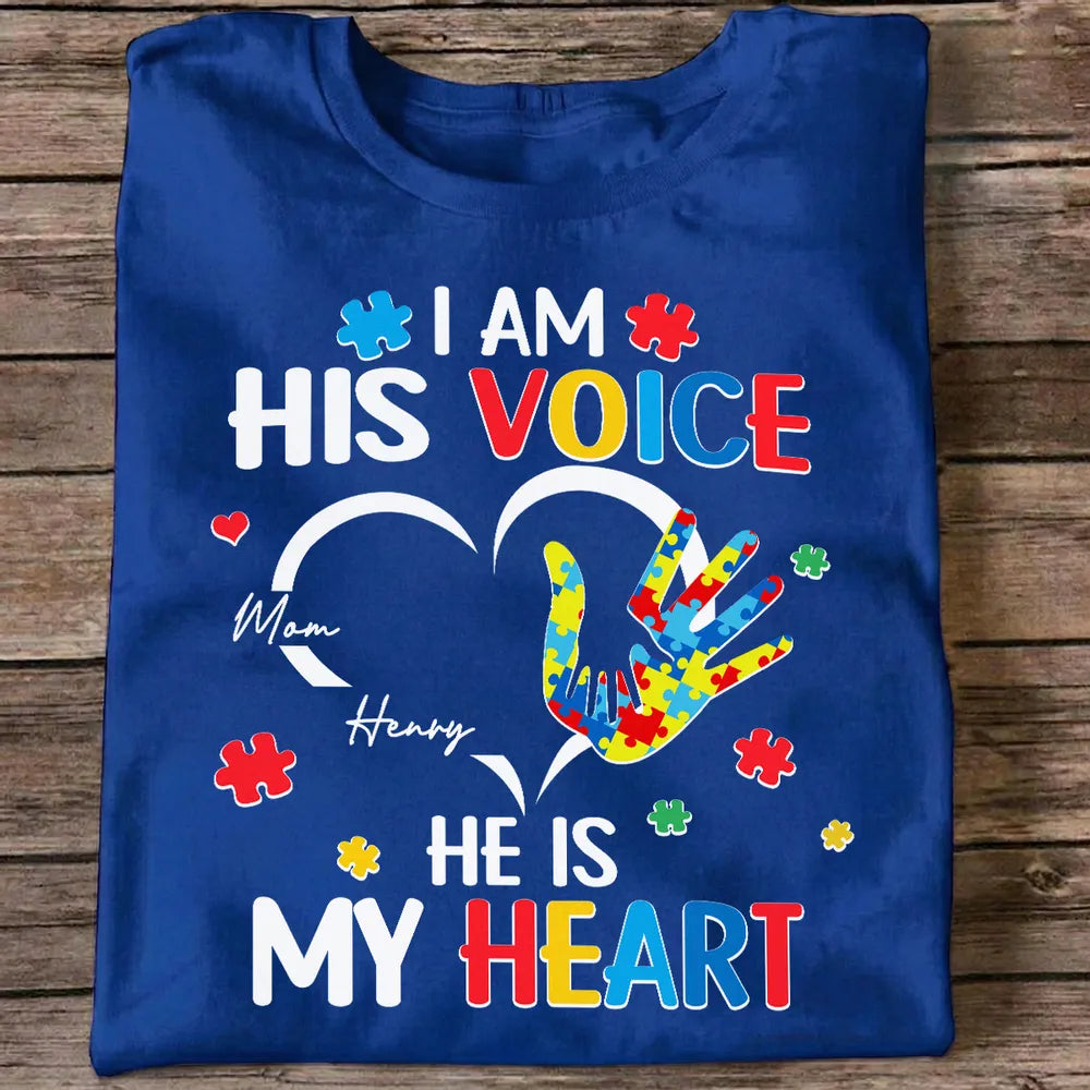 Personalized Autism Awareness T-Shirt for Parents - Heartfelt Message Cloth MagicInPrints