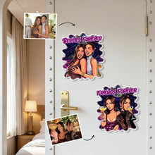 Load image into Gallery viewer, Personalized Acrylic Magnet Best Friend Custom Cartoon Gift
