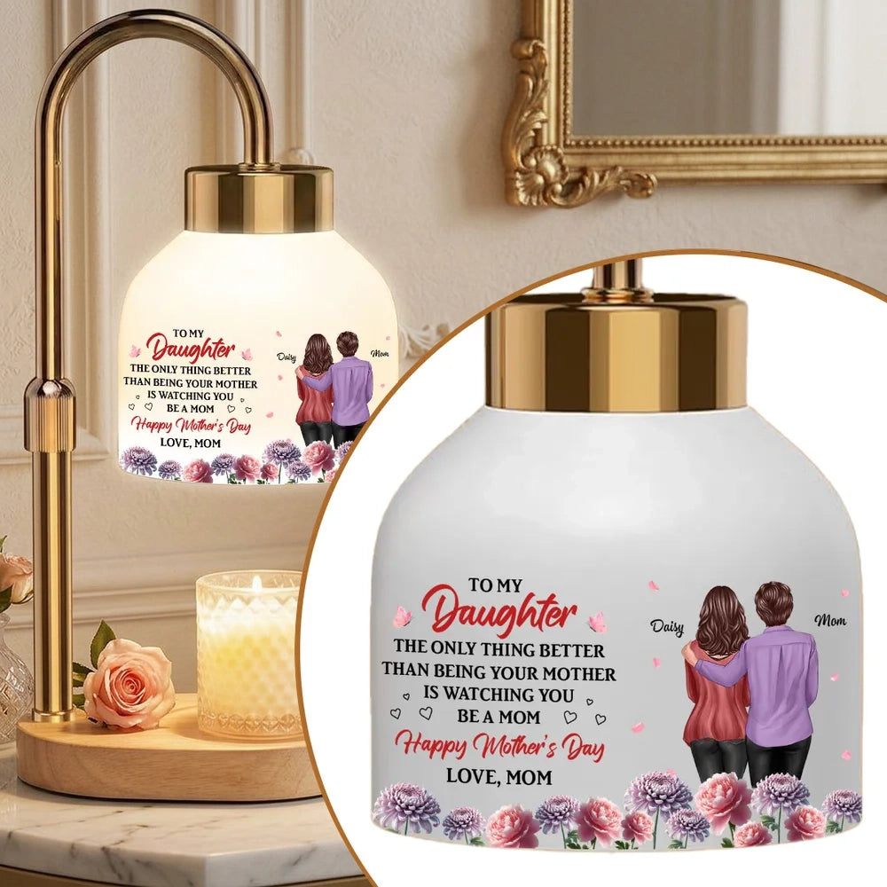 Personalized Mother's Day Lamp for Daughter - Sentimental Gift with Custom Message Lamp MagicInPrints