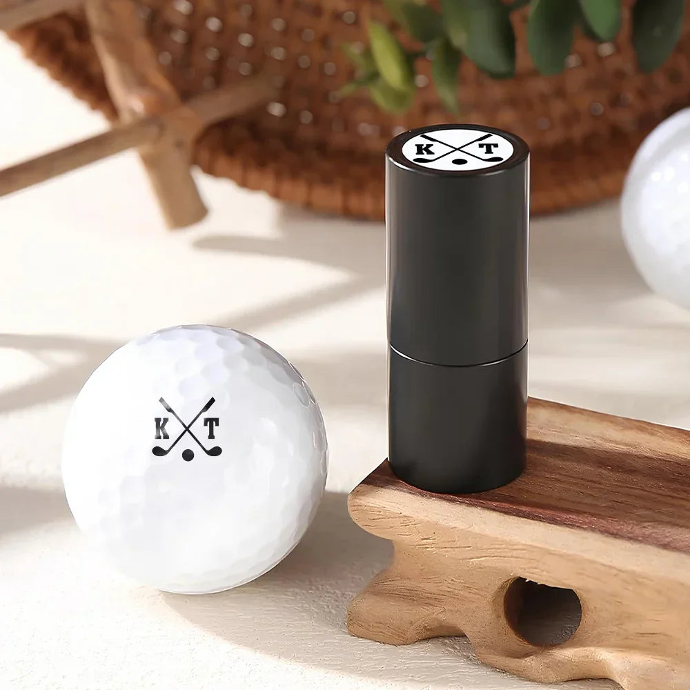 Personalized Golf Ball Stamp for Golfers - Custom Name Gift Sports MagicInPrints