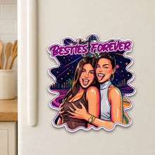 Load image into Gallery viewer, Personalized Acrylic Magnet Best Friend Custom Cartoon Gift
