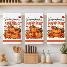 Load image into Gallery viewer, Personalized Kitchen Towel Unique Fall Gift for Grandma &amp; Grandpa

