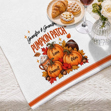Load image into Gallery viewer, Personalized Kitchen Towel Unique Fall Gift for Grandma &amp; Grandpa
