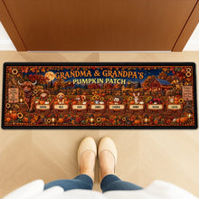 Load image into Gallery viewer, Personalized Pumpkin Patch Doormat Creative Gift for Grandma &amp; Grandpa
