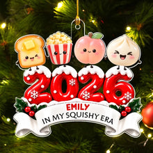 Load image into Gallery viewer, Personalized Acrylic Christmas Ornament Custom Kids Gift Unique Design

