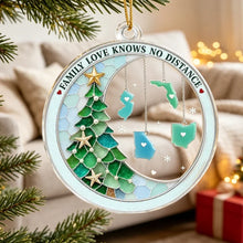 Load image into Gallery viewer, Personalized Family Map Acrylic Ornament Unique Gift for Christmas
