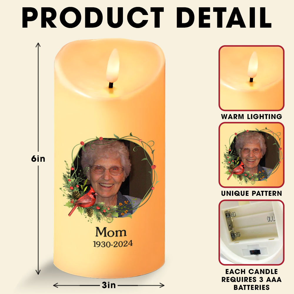 Custom LED Candle for Couples - Perfect Personalized Valentine's Day Gifts Led Candle PopCulturePrints