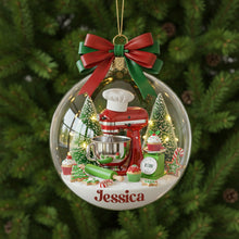 Load image into Gallery viewer, Create Your Own Holiday Cheer! Stand Mixer Ornament - Personalized Gift for Bakers Ornament MagicInPrints
